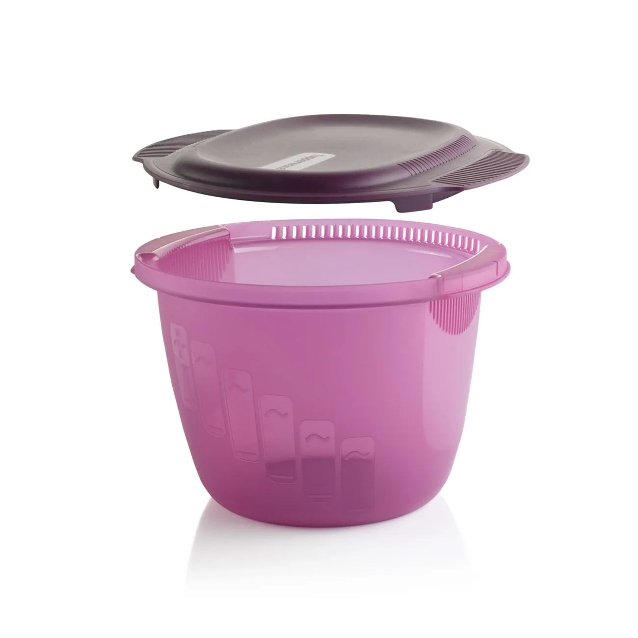 Großer Pasta Meister 3 L Rund von der Marke Tupperware / vielseitiger Nudelkocher / Mikrowellen Behälter / Schnell und Energiesparend / Hier direkt online kaufen