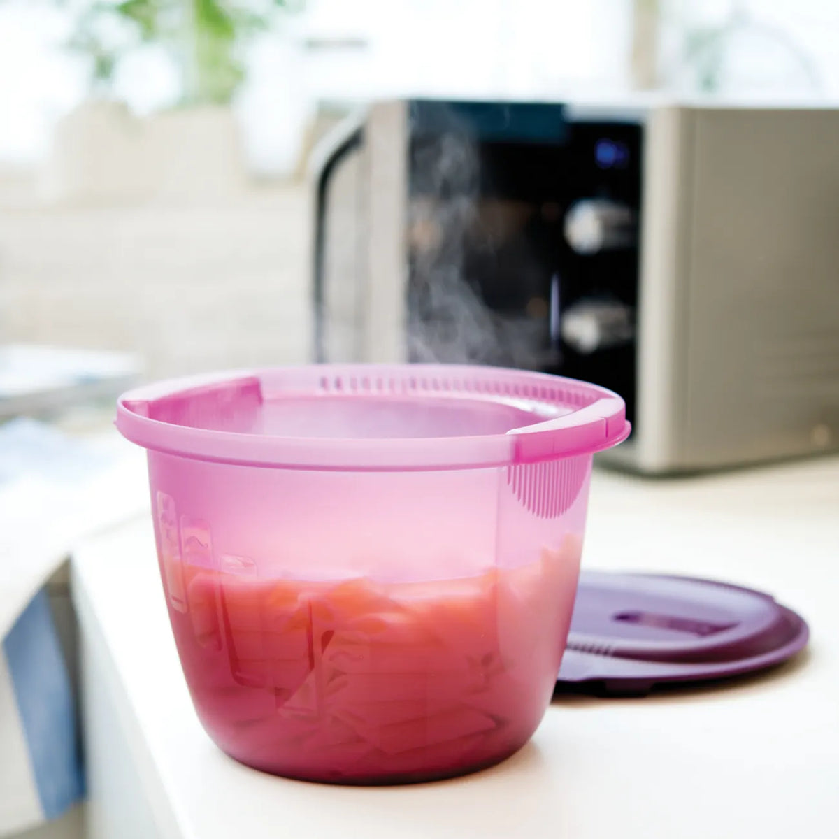 Nudel- oder Reiskochen in der Mikrowelle