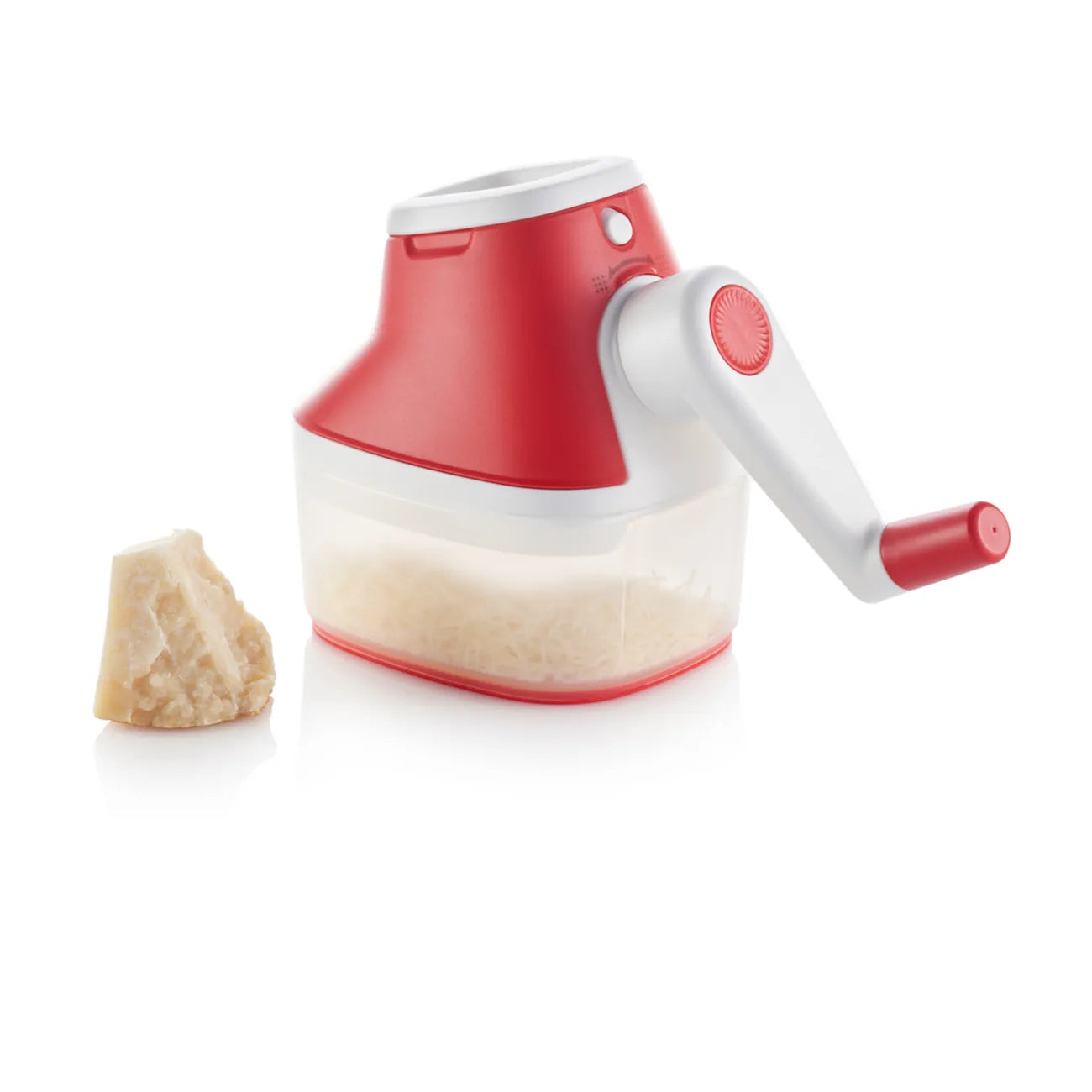 Grate N Store Multi-Mühle von der Marke Tupperware / Käsereibe / mit praktischen Behälter direkt an der Reibe dran / 2 in 1 Raspel Einsatz / Spülmaschinen geeignet / Hier direkt online kaufen