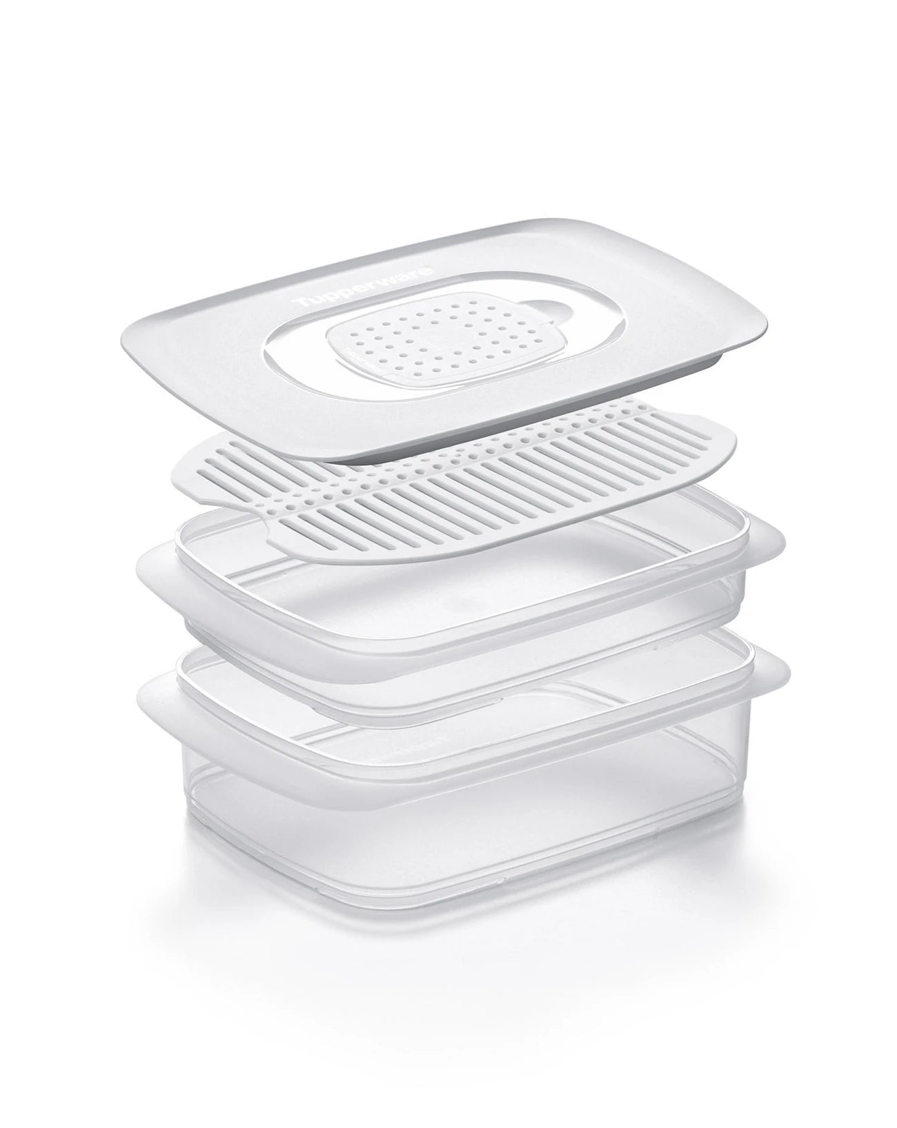Cool n Fresh Set (4) Condens Control von der Marke Tupperware / Ideal zum Frischhalten von Käse, Wurst, Fisch und Fleisch im Kühlschrank / Frischhaltebehälter für den Kühlschrank / Hier direkt online kaufen