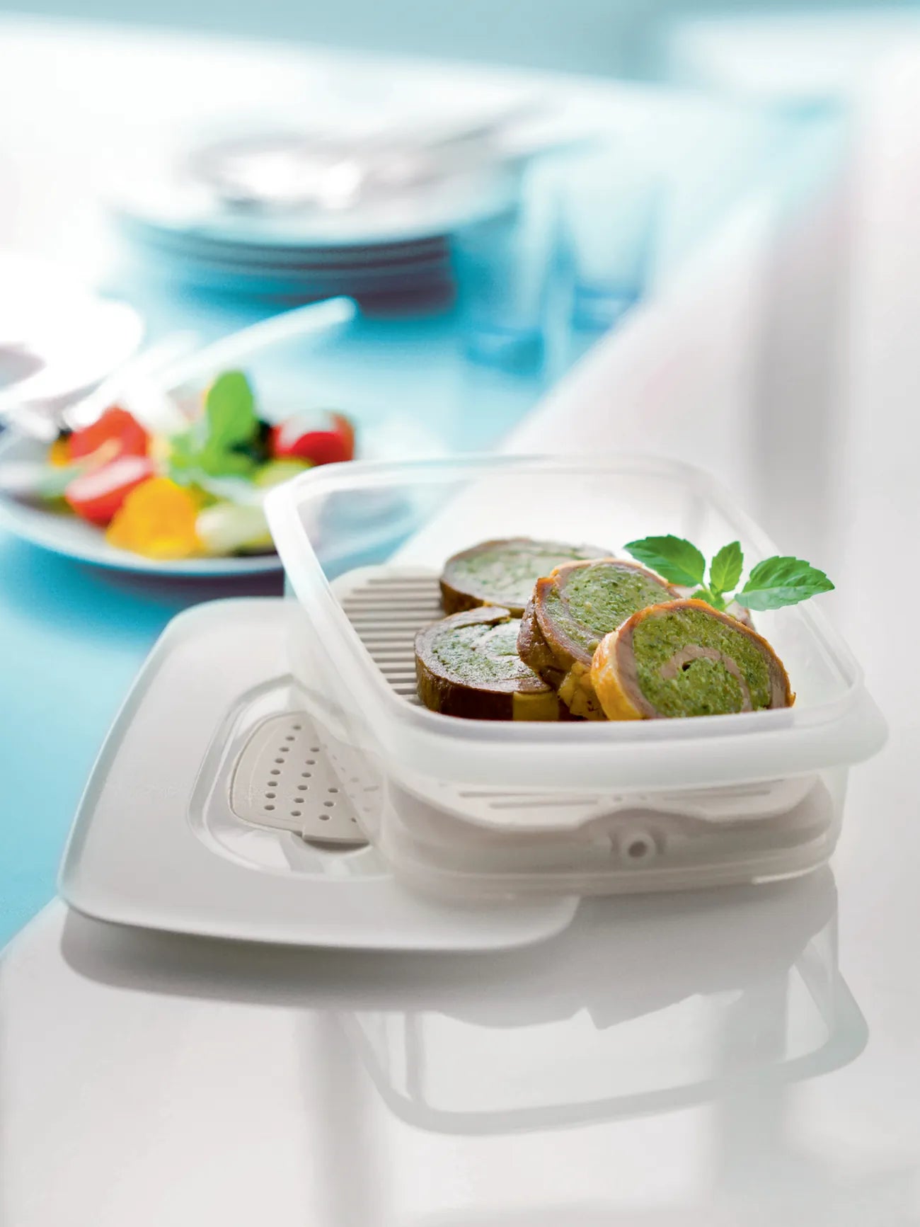 Cool n Fresh Set (4) Condens Control von der Marke Tupperware / Ideal zum Frischhalten von Käse, Wurst, Fisch und Fleisch im Kühlschrank / Frischhaltebehälter für den Kühlschrank / Hier direkt online kaufen