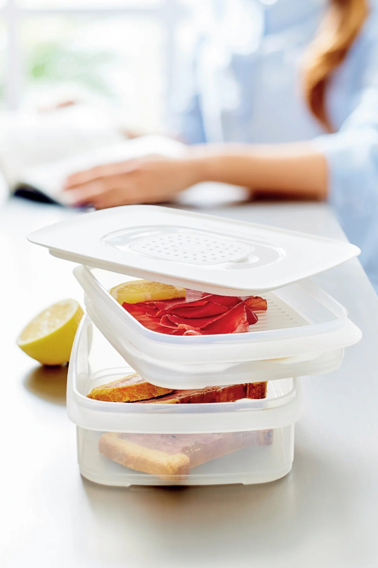Cool N Fresh Frischebehälter von der Marke Tupperware / Aufbewahrung für den Kühlschrank / für Wurst und Käse / Hier direkt online kaufen