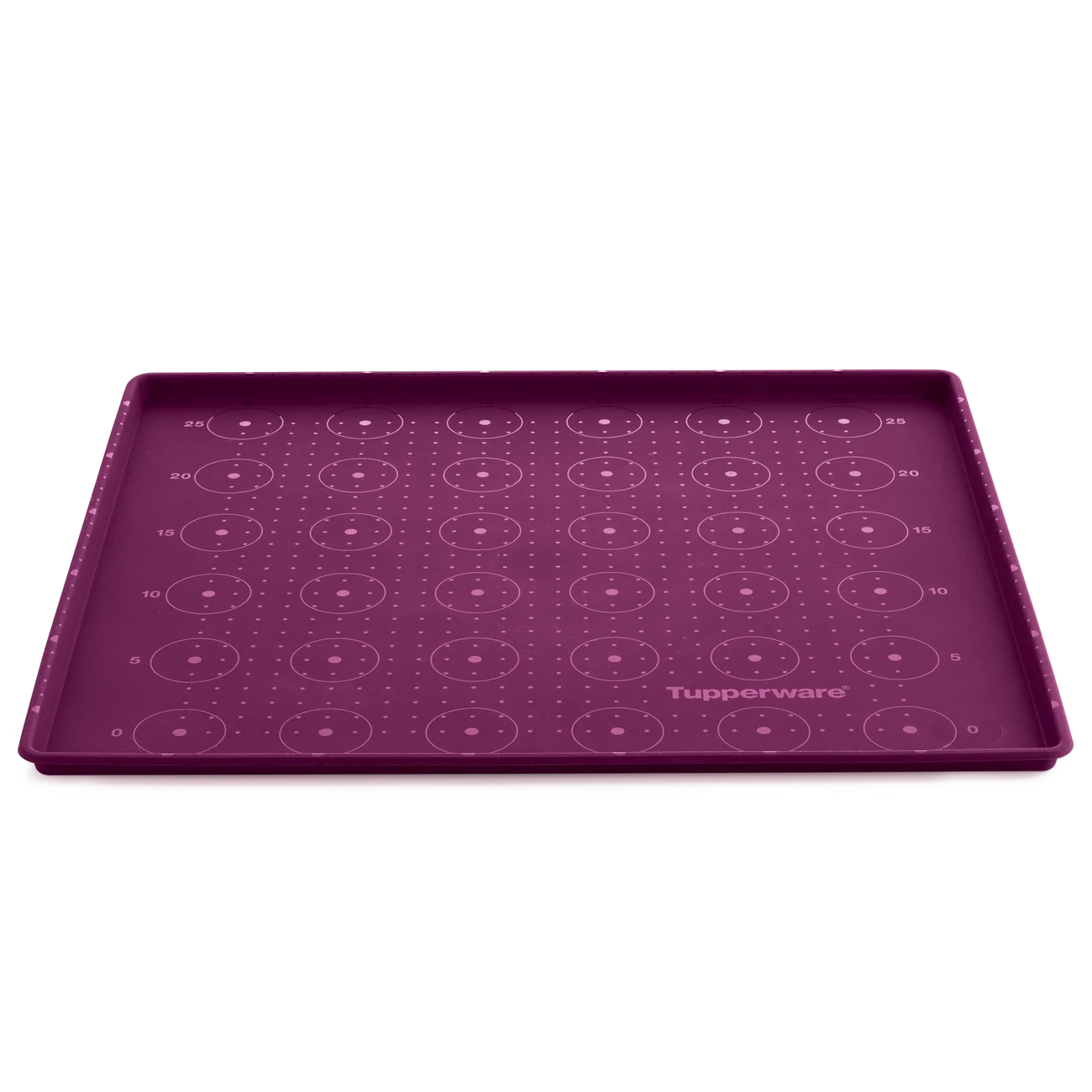 Silikon Backunterlage von der Marke Tupperware / Flexible Backunterlage in der Farbe Lila / mit Antihaft- Eigenschaft / Der Perfekte Ersatz für Backpapier / Hier direkt online kaufen