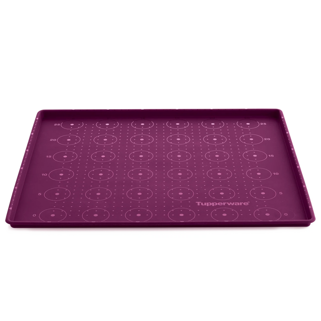 Silikon Backunterlage von der Marke Tupperware / Flexible Backunterlage in der Farbe Lila / mit Antihaft- Eigenschaft / Der Perfekte Ersatz für Backpapier / Hier direkt online kaufen