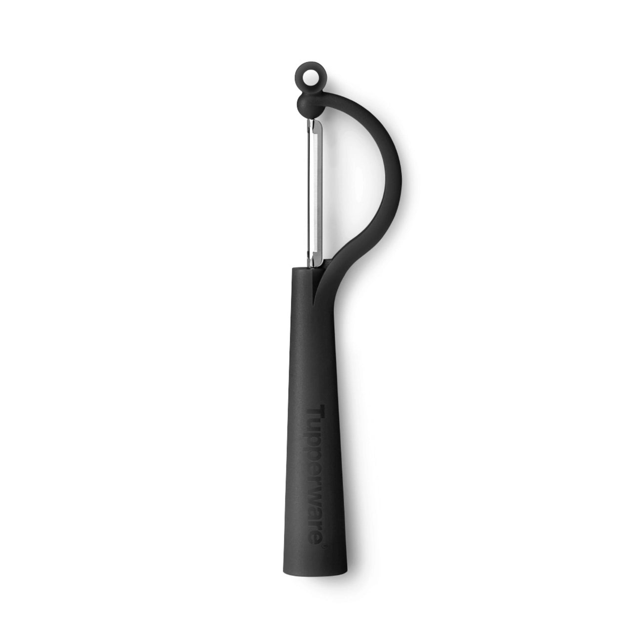 Profischäler / Schälfix von der Marke Tupperware / in der Farbe Schwarz / mit Flexibler Klinge / Ideal für Obst und Gemüse / Hier direkt online kaufen