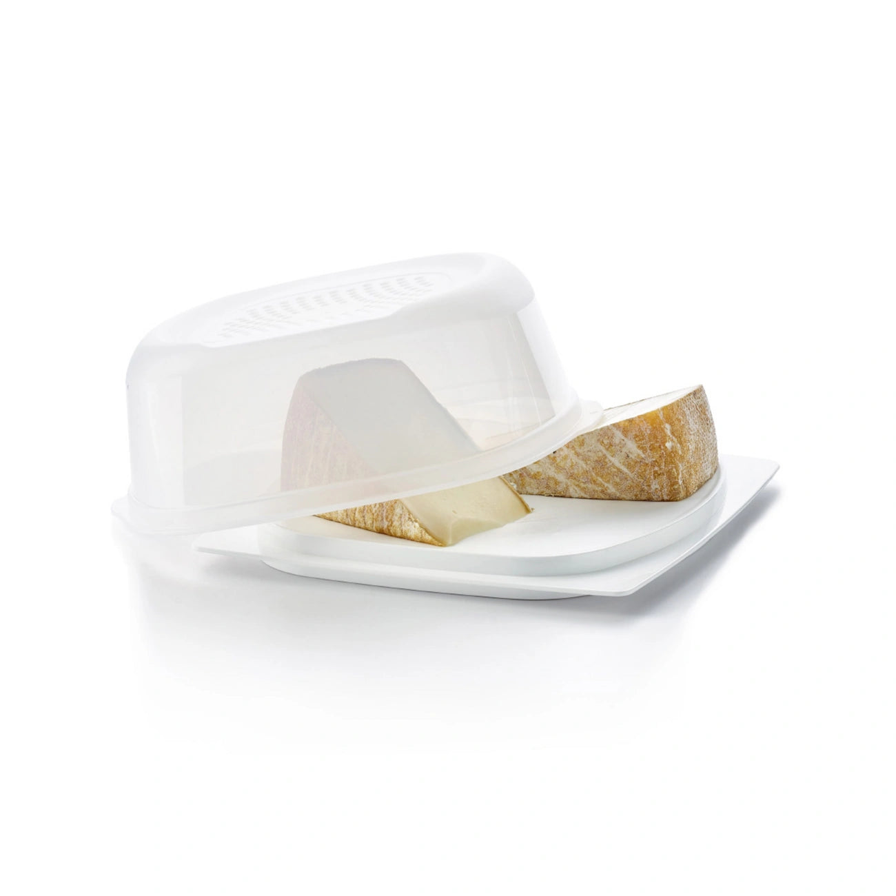 Junior KäseMax 2 von der Marke Tupperware / Frischhaltedose für Käse / mit Praktischer CondensControl / Spülmaschinengeeignet / inkl. Praktischer Servierplatte und Haubendeckel / für den Kühlschrank / Hier direkt online kaufen
