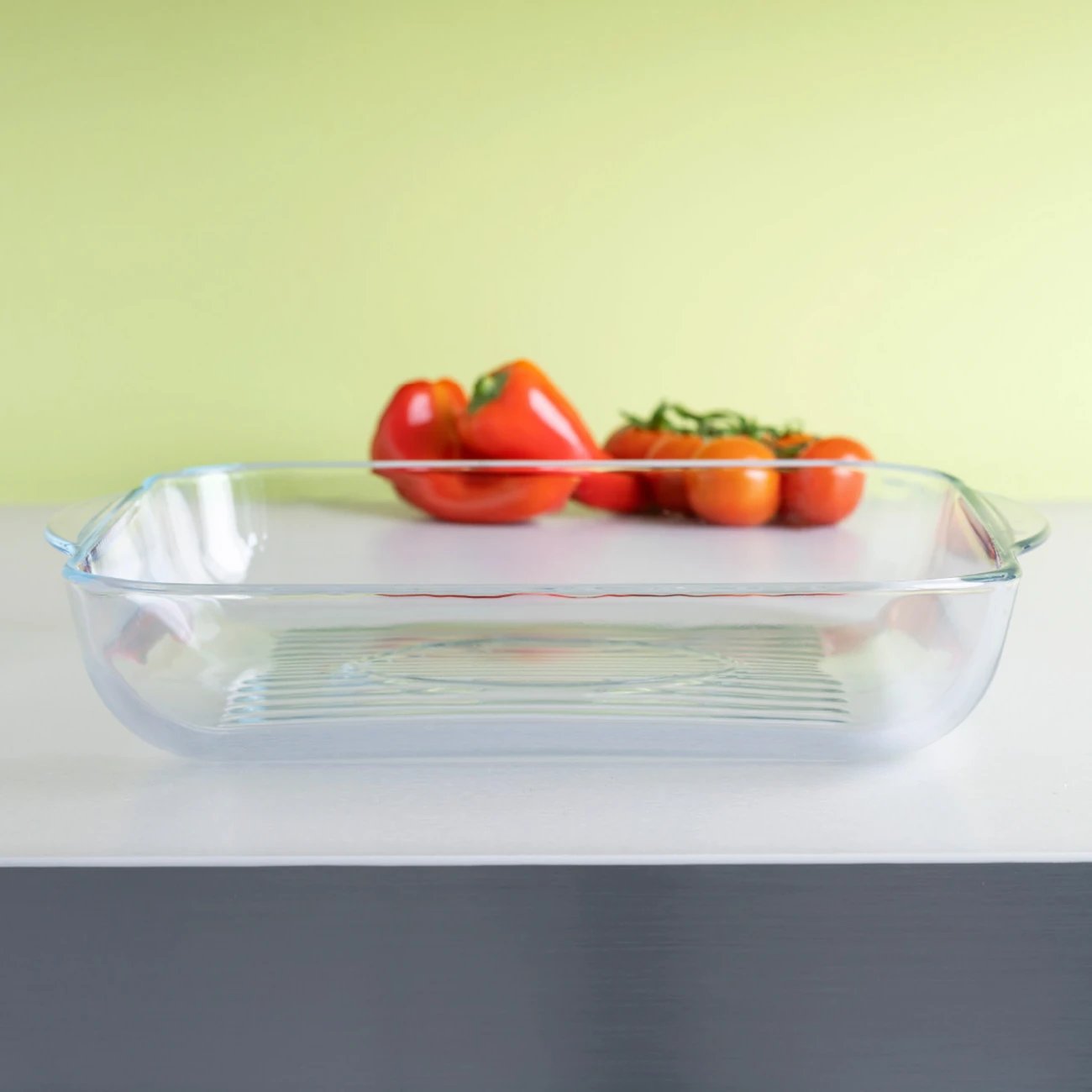 PremiaGlass Grillform 3,2 L von der Marke Tupperware / Glass Grillform / von -40° bis +300° / zum grillen, backen oder Überbacken / Ideal zum Transportieren / Hier direkt online kaufen
