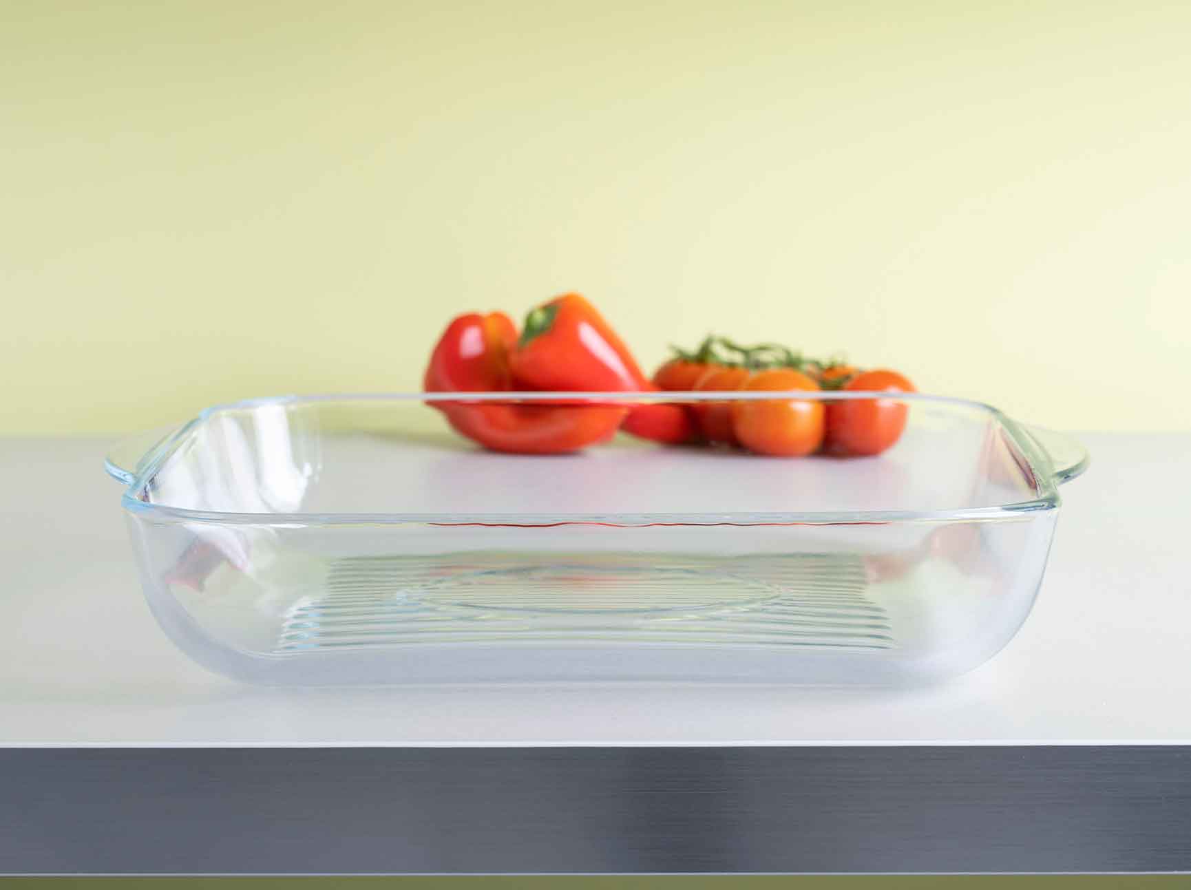 PremiaGlass Grillform 3,2 L von der Marke Tupperware / Glass Grillform / von -40° bis +300° / zum grillen, backen oder Überbacken / Ideal zum Transportieren / Hier direkt online kaufen