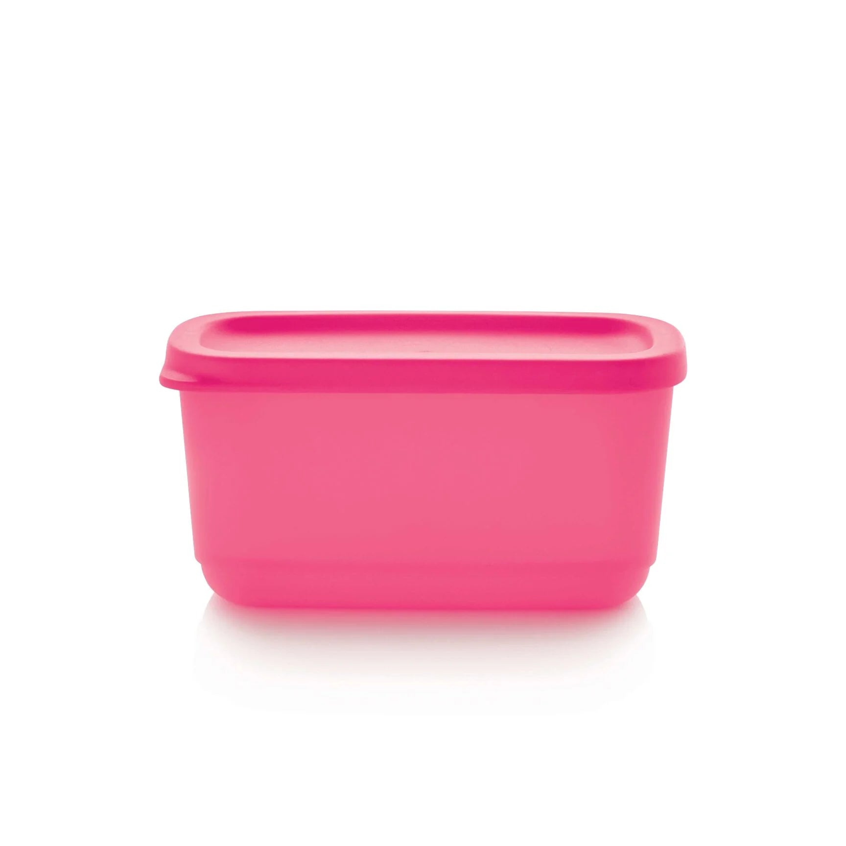 Cubix mini 250ml von der Marke Tupperware / in der Farbe pink / Aufbewahrungsbox / Snack box / Vorratsbehälter / Ideal zum Organisieren und mitnehmen / dichtschließender Deckel / Platzsparend verstaubar / Hier direkt online kaufen
