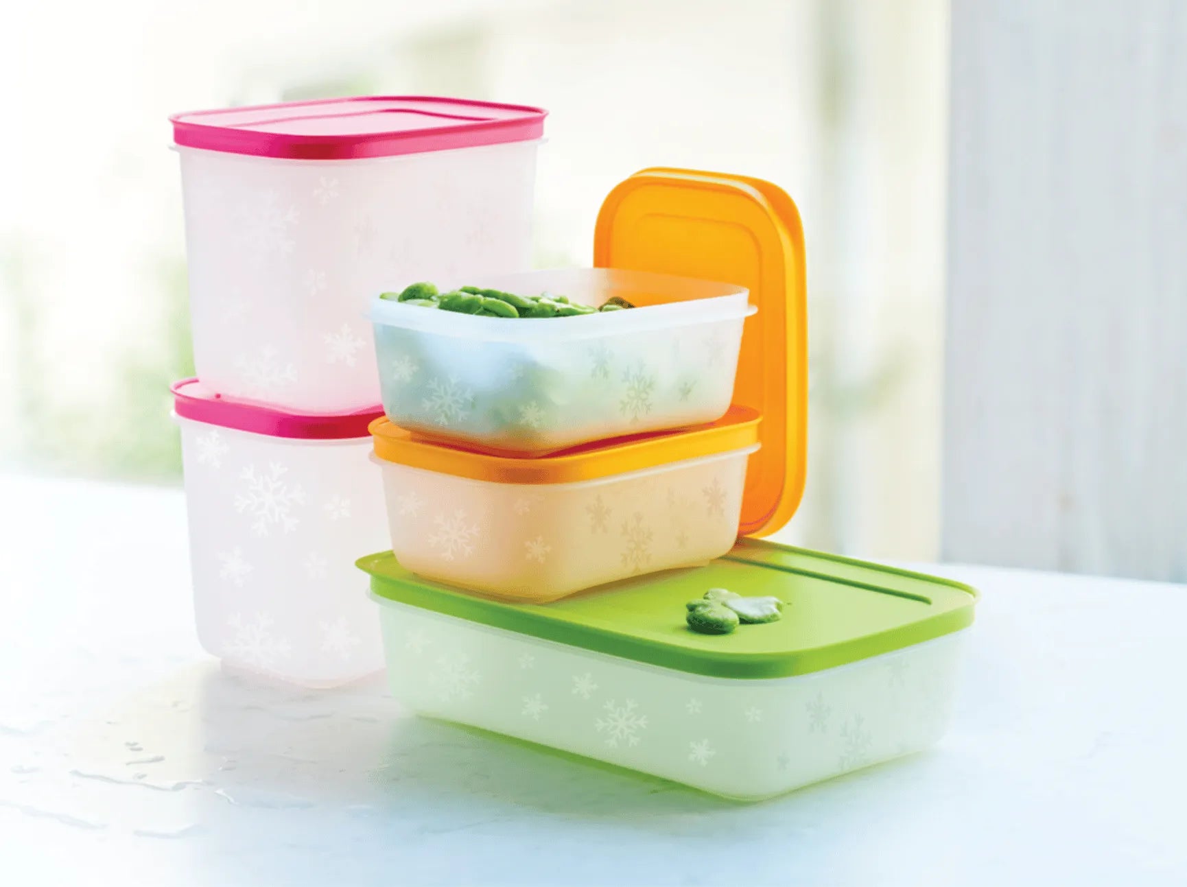 Eiskristall Behälter von der Marke Tupperware / Gefrierbehälter / modular Stapelbar / Hier direkt online kaufen
