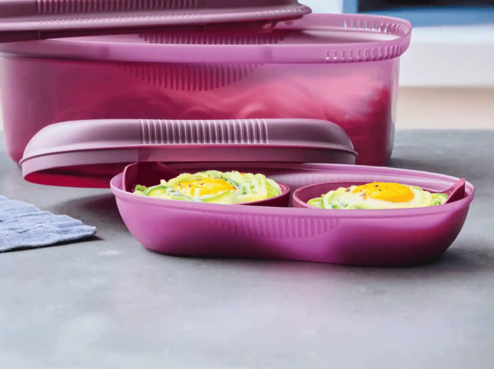 Mikro Meister von der Marke Tupperware /  energiesparend / Mikrowellen Schnellkochtopf / Hier direkt online kaufen