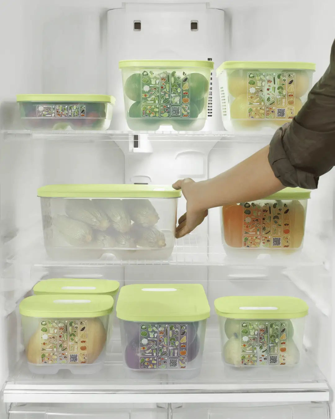 Platzsparend und modular stapelbar