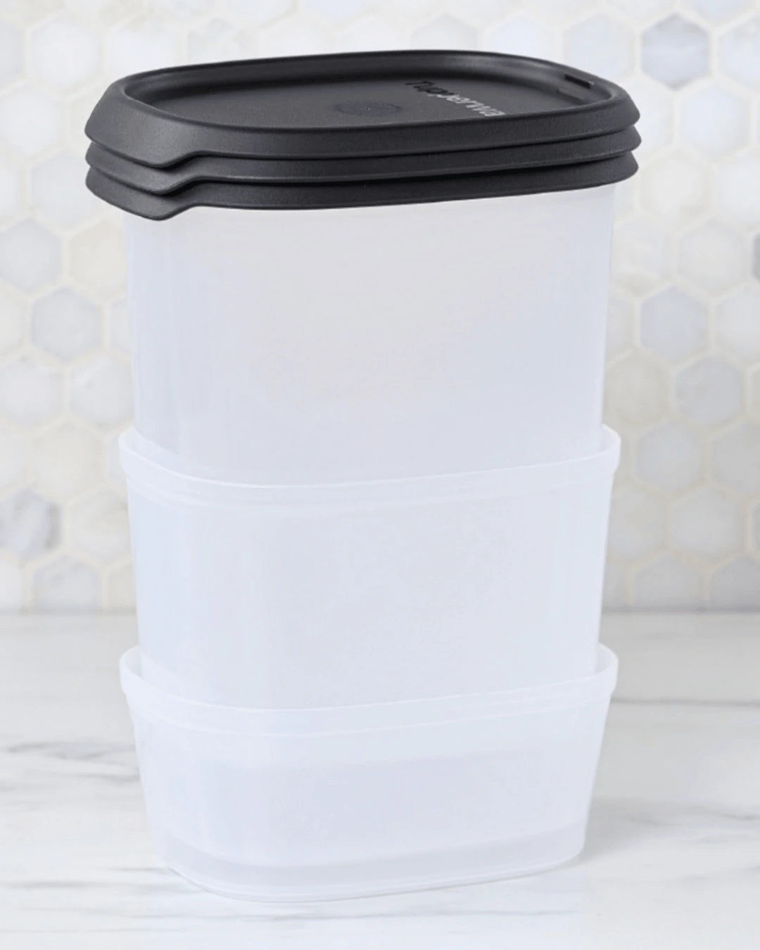 One Touch Fresh Behälter von der Marke Tupperware / Transparente Aufbewahrungsbehälter / mit einer einfachen Berührung fest geschlossen / Hier direkt online kaufen
