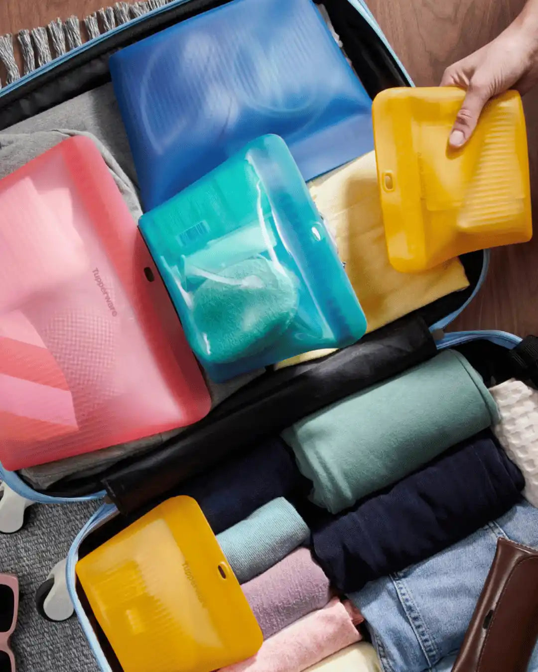 Silikon Bags von der Marke Tupperware / Allzweck Silikonbeutel / zum einfrieren, Garen, Backen, Lagern und Mitnehmen / Hier direkt online kaufen  