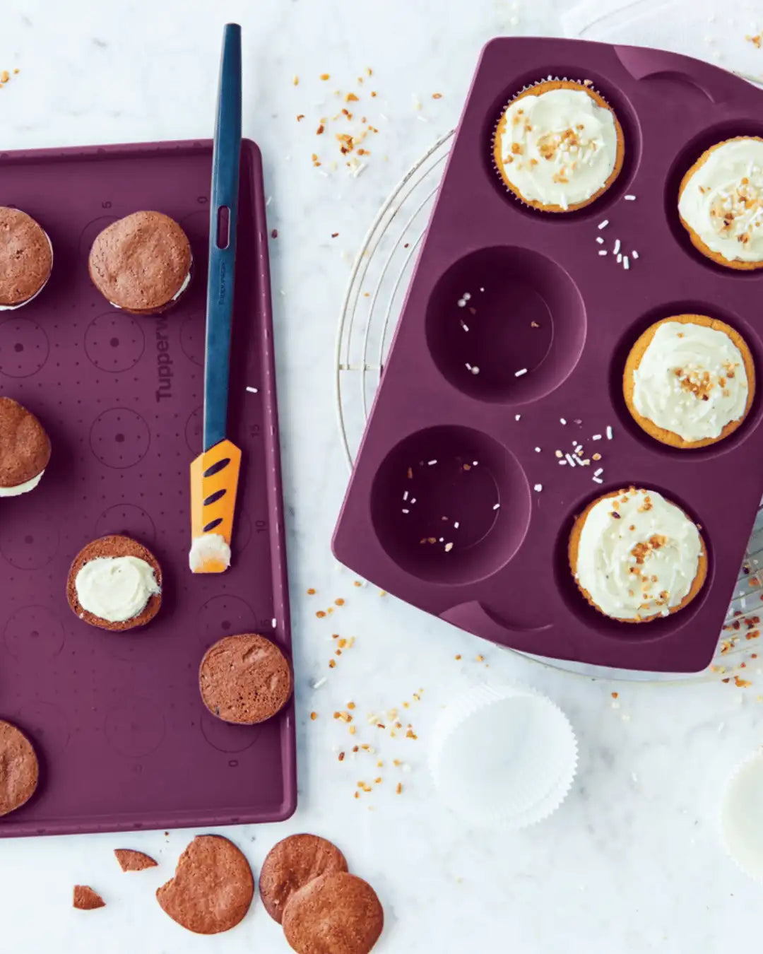 Silikonform Easyplus von der Marke Tupperware / Silikonform / sehr gute Antihafteigenschaften für perfekte Ergebnisse / Backform / von -25° bis 220° geeignet / Hier direkt online kaufen