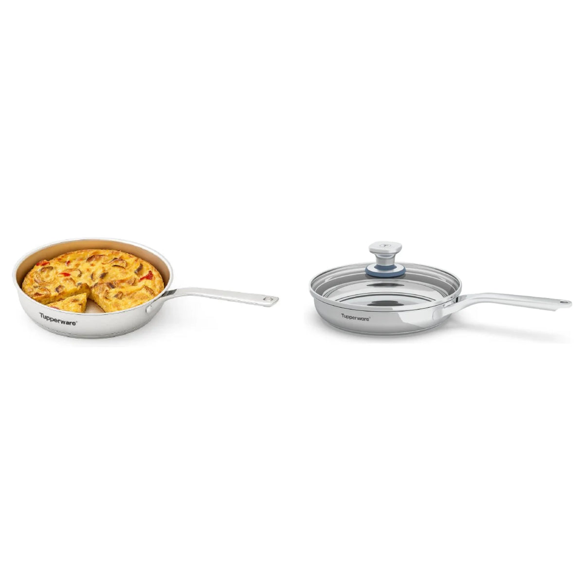 Pfannen-Set 24 & 28 cm Edelstahl – Universal Cookware Pro, 2-teilig