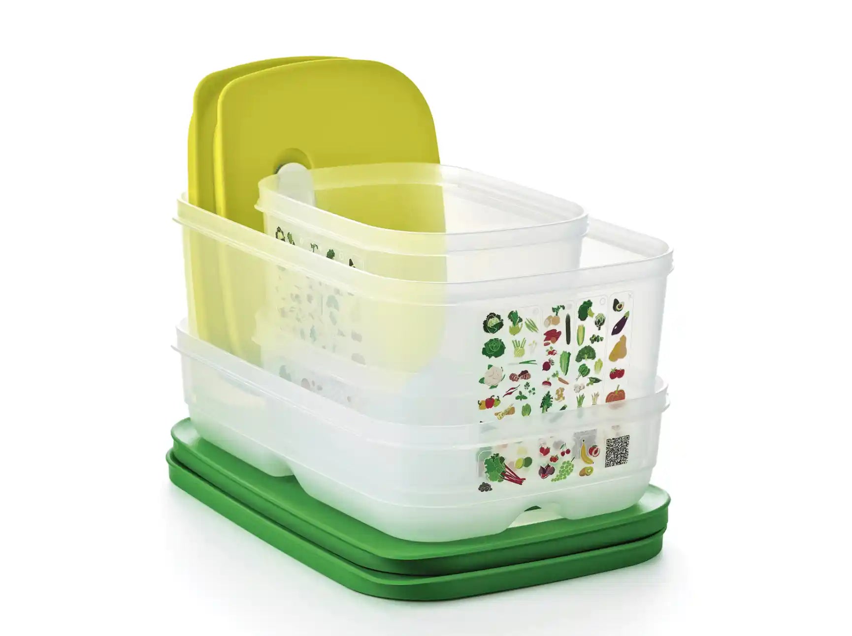 KlimaOasen von der Marke Tupperware / Frischhaltebox / für Obst und Gemüse / Modular Stapelbar / mit Klimaregler / Hier direkt online kaufen
