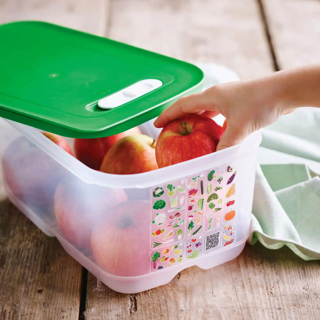 KlimaOasen von der Marke Tupperware / Frischhaltebox / für Obst und Gemüse / Modular Stapelbar / mit Klimaregler / Hier direkt online kaufen