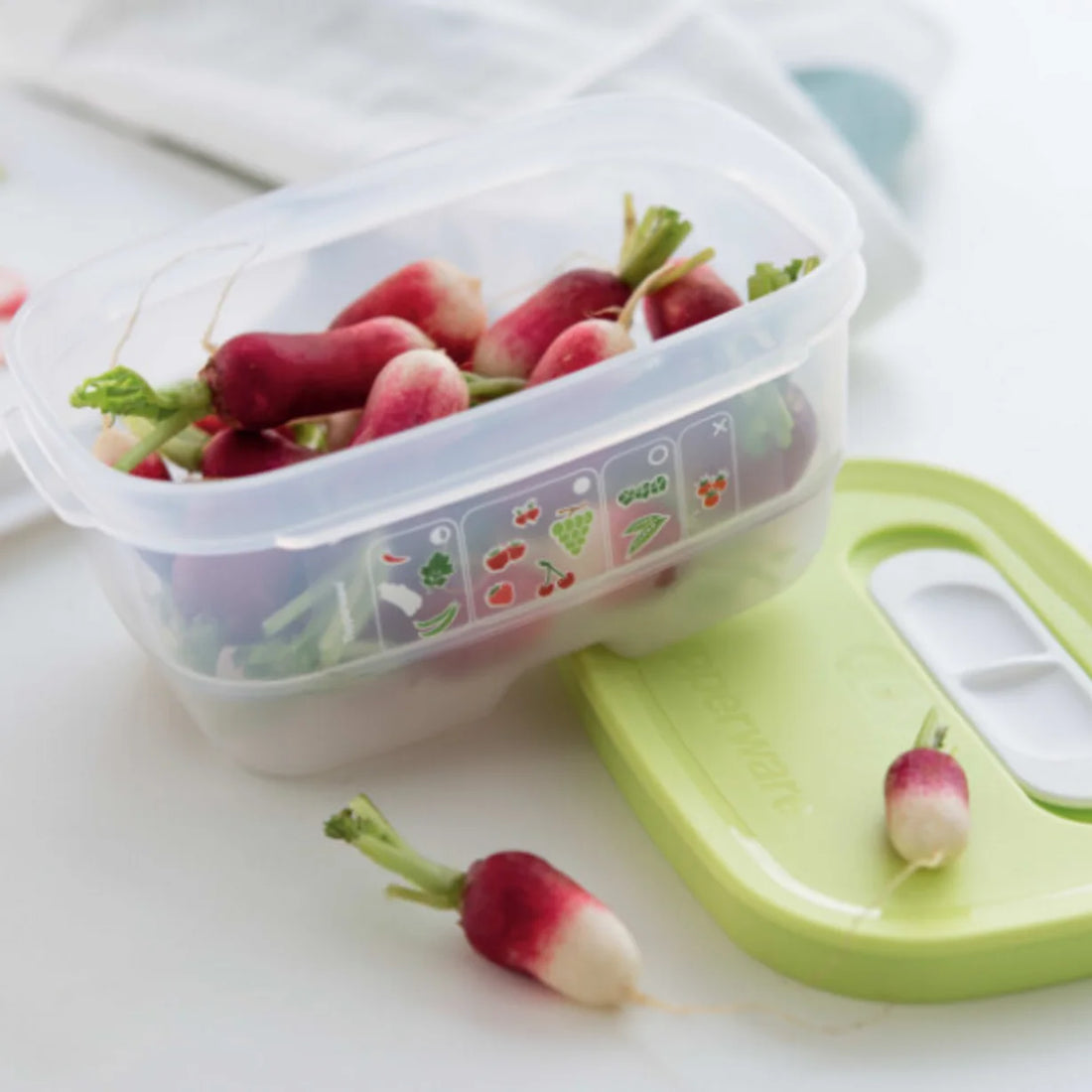 KlimaOasen von der Marke Tupperware / Frischhaltebox / für Obst und Gemüse / Modular Stapelbar / mit Klimaregler / Hier direkt online kaufen