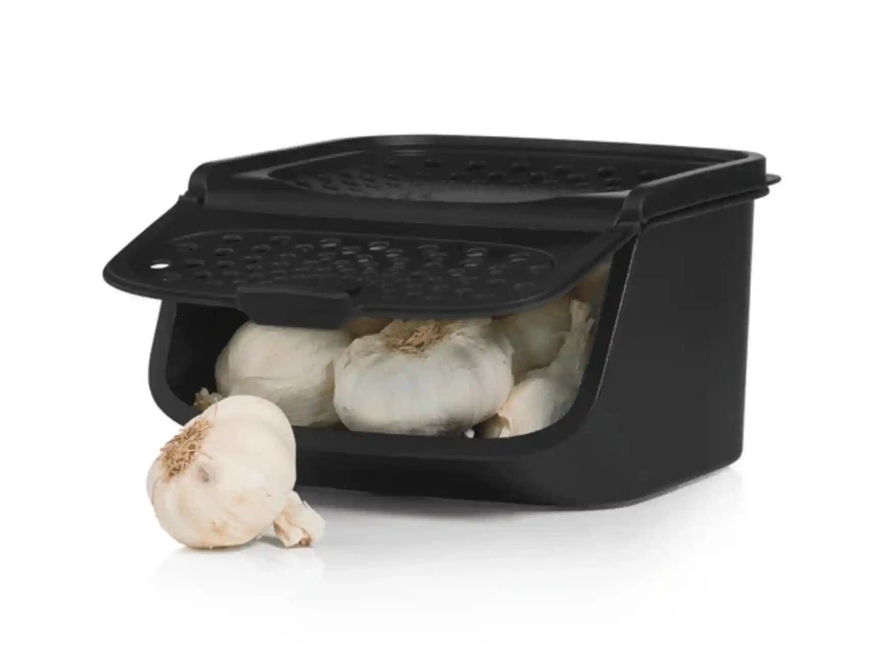 Lager Trio von der Marke Tupperware / Modular Stapelbar / für Zwiebeln, Knoblauch und Kartoffeln / Hier direkt online kaufen 