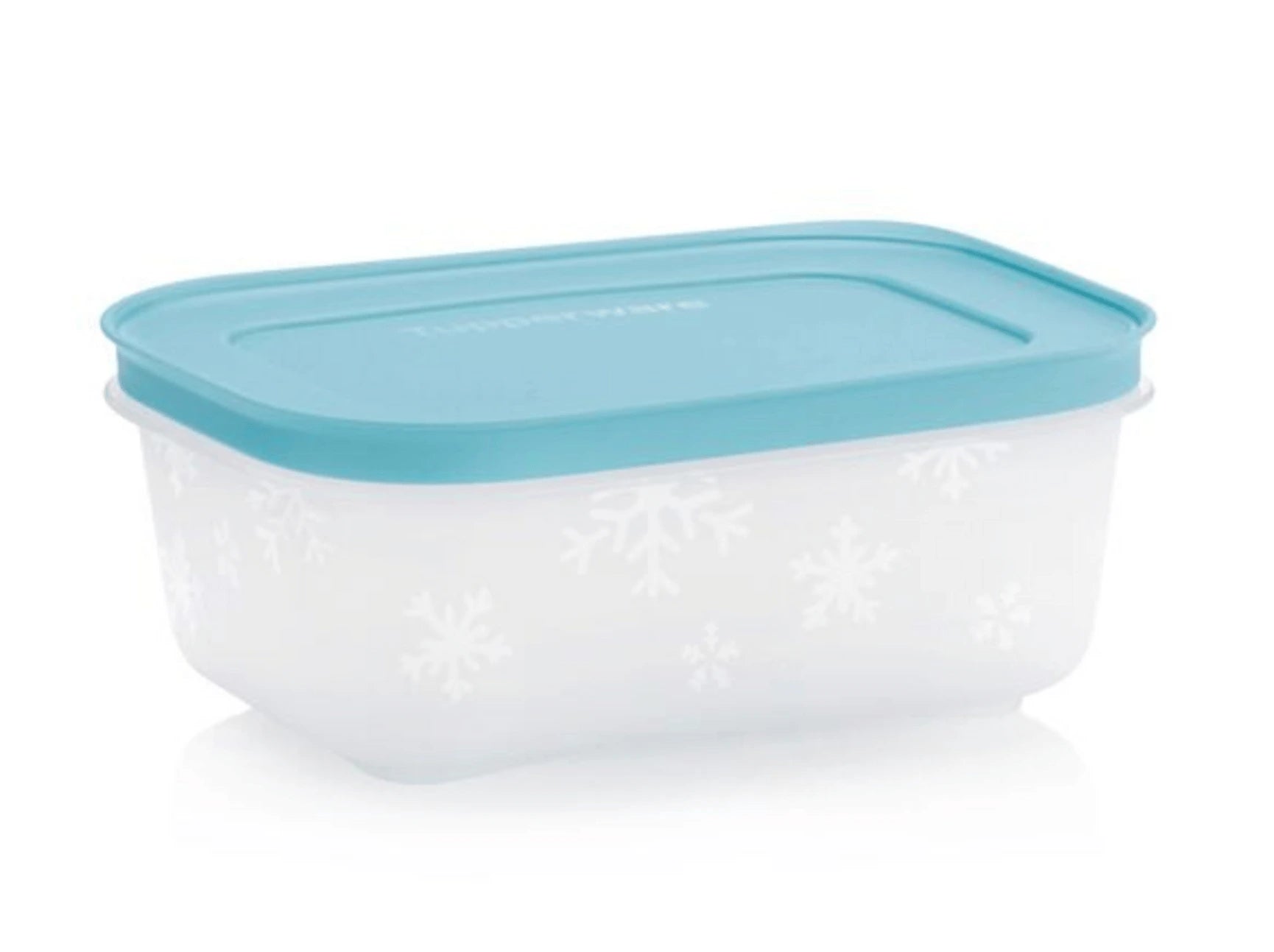 Eis Kristall Gefrierbehälter Set von der Marke Tupperware / 4 Dosen mit jeweils 450ml Inhalt / in der Farbe Blau / zum Einfrieren / Ideal für kleine Portionen / Hier direkt online kaufen