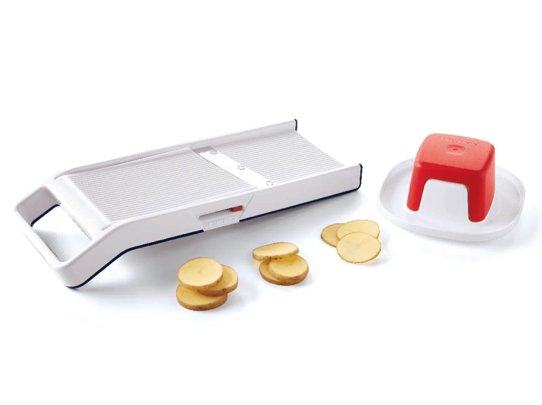 Mando Junior Reibe bon der Marke Tupperware / Küchenreibe / Gemüsereibe / Schnell, einfach und sicher / Hier direkt online kaufen