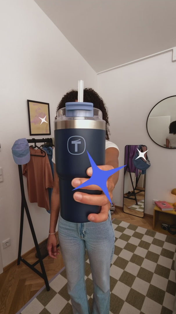 Video laden: Tupperware® big T Tumbler | 1,1 Liter | Lila