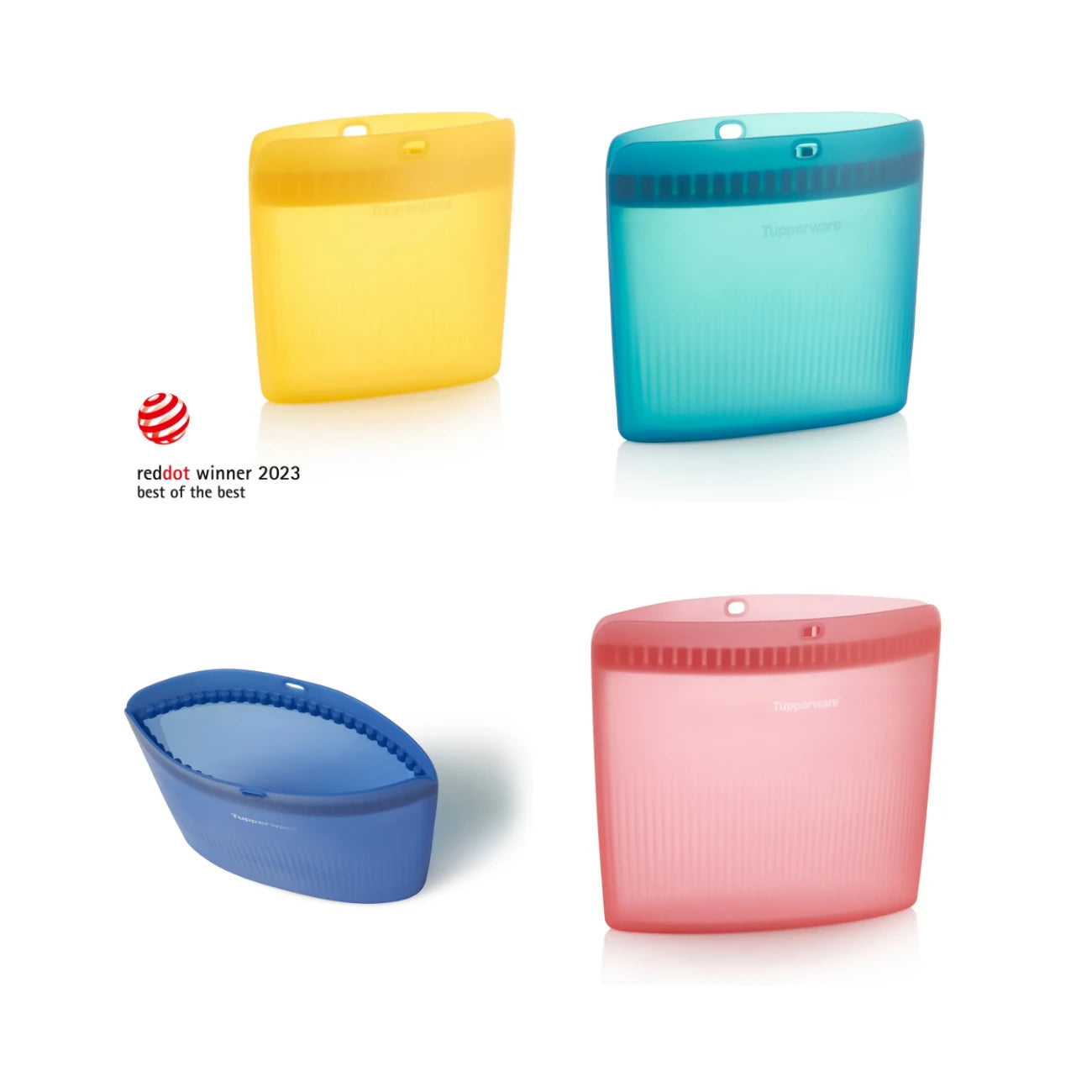 Ultimate Silikonbeutel Set – 4 Größen S M L XL